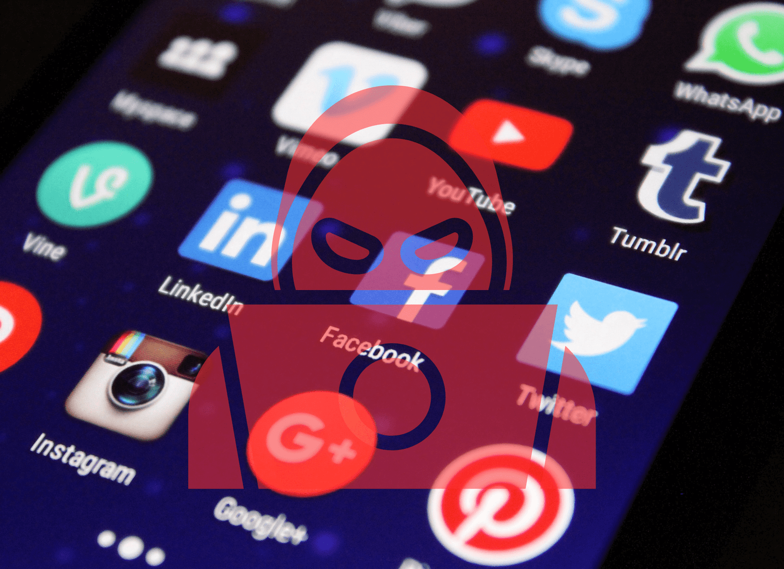 social media cyberattack phishing