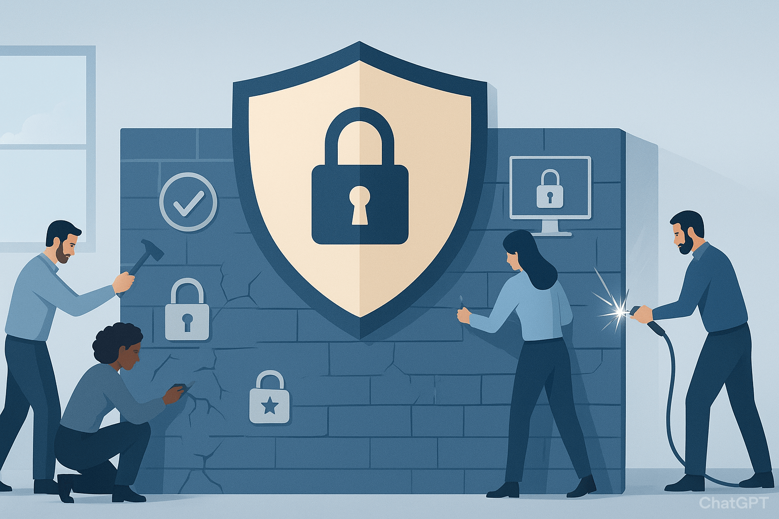 cyber defenses at work